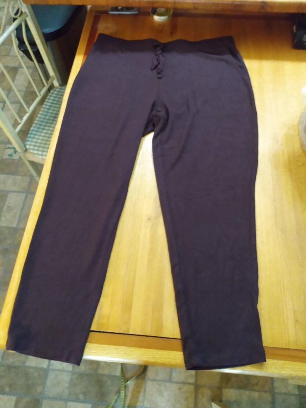 Max & Mia Pull on Jogger Lounge Pants Sweats Drawstring Cozy XL